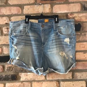 31 Pilcro and the letterpress jean shorts.